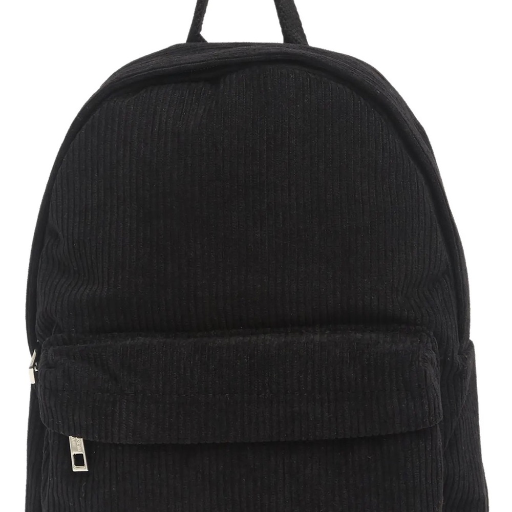 NWT MADDEN GIRL Backpack In Black Corduroy